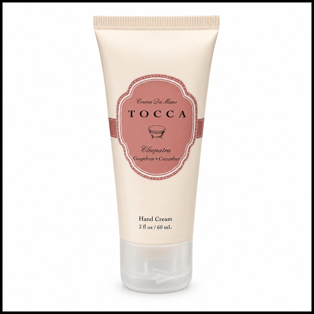 TOCCA Cleopatra Crema Da Mano Hand Cream 2oz Grapefruit Cucumber NEW